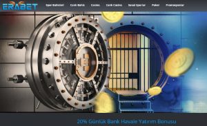 Erabet 20 Günlük Bank Havale Yatırım Bonusu 300x183 - Erabet 20% Günlük Bank Havale Yatırım Bonusu