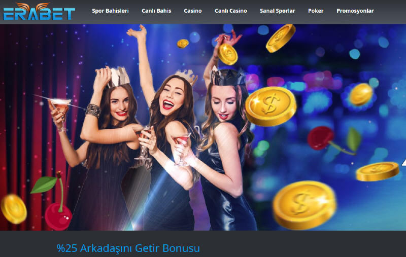 Erabet 25 Arkadaşını Getir Bonusu Erabet 25 Arkadaşını Getir Bonusu - Erabet %25 Arkadaşını Getir Bonusu