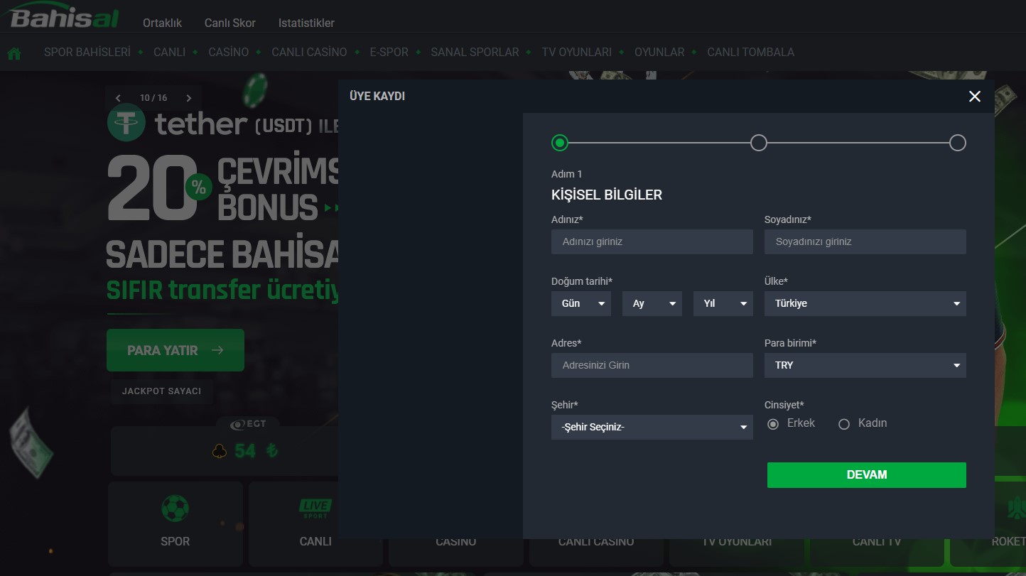 bahisal uye - Bahisal &Uuml;ye Ol
