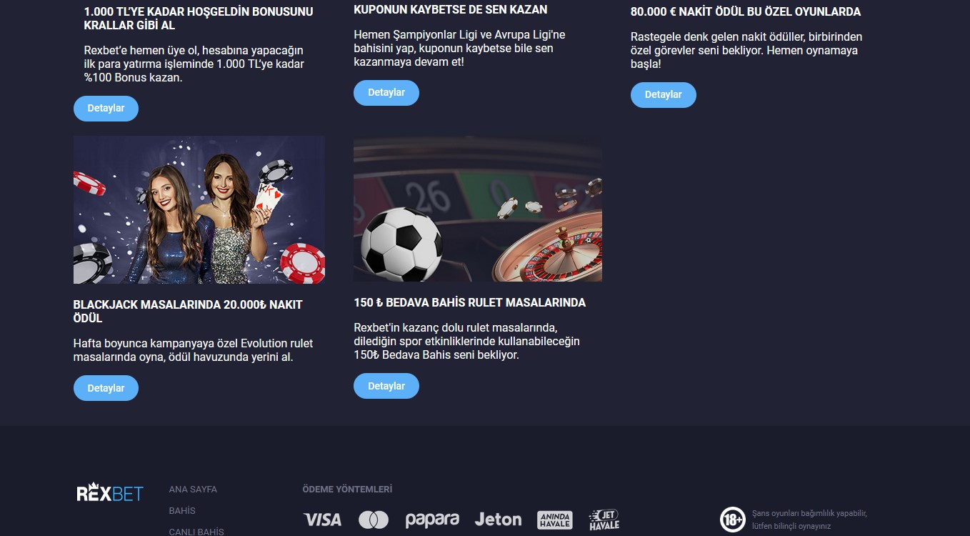 rexbet23 - Rexbet Bonus